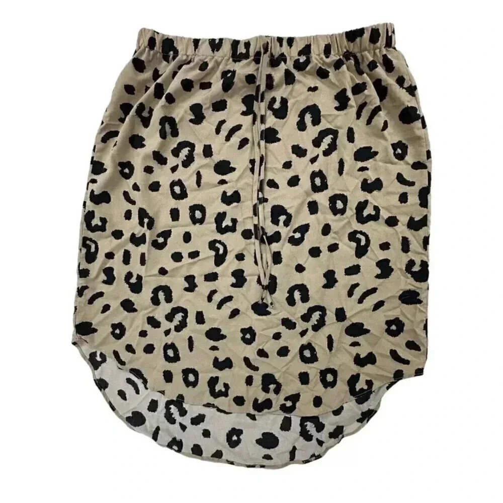 SHEIN Curve women’s size 1X Leopard Print Skirt